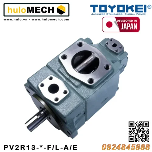 Bơm cánh gạt thủy lực PV2R13 (bơm kép) - Bơm TOYOKEI PV2R series