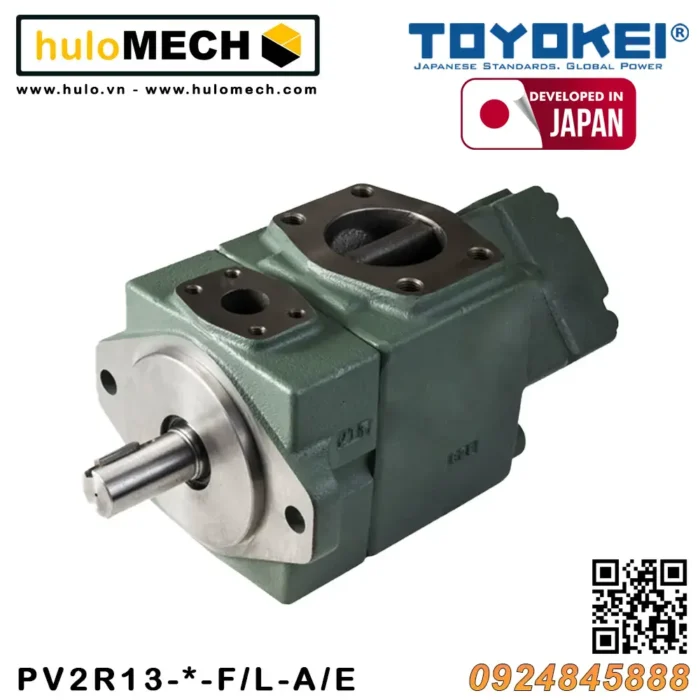 Bơm cánh gạt thủy lực PV2R13 (bơm kép) - Bơm TOYOKEI PV2R series
