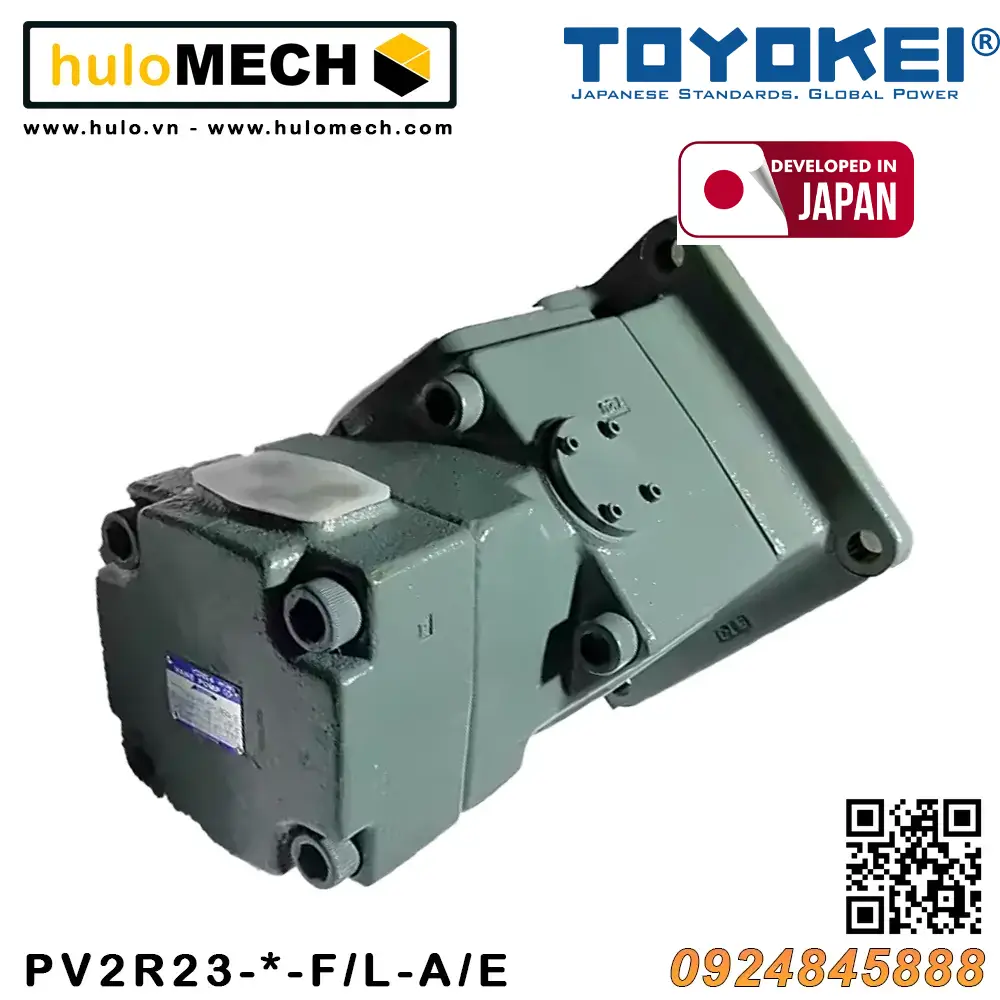 Bơm cánh gạt thủy lực PV2R23 (bơm kép) - Bơm TOYOKEI PV2R series