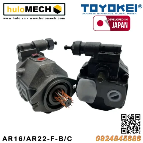 Bơm thủy lực piston TOYOKEI AR series | AR16/AR22