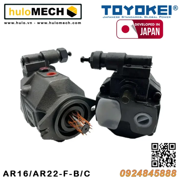 Bơm thủy lực piston TOYOKEI AR series | AR16/AR22