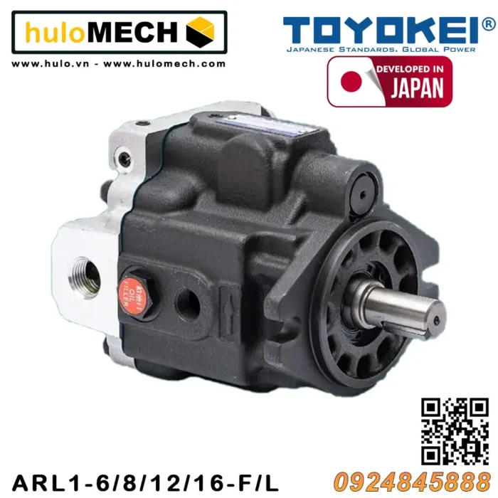 Bơm thủy lực piston TOYOKEI ARL1 series | ARL1-6/8/12/16