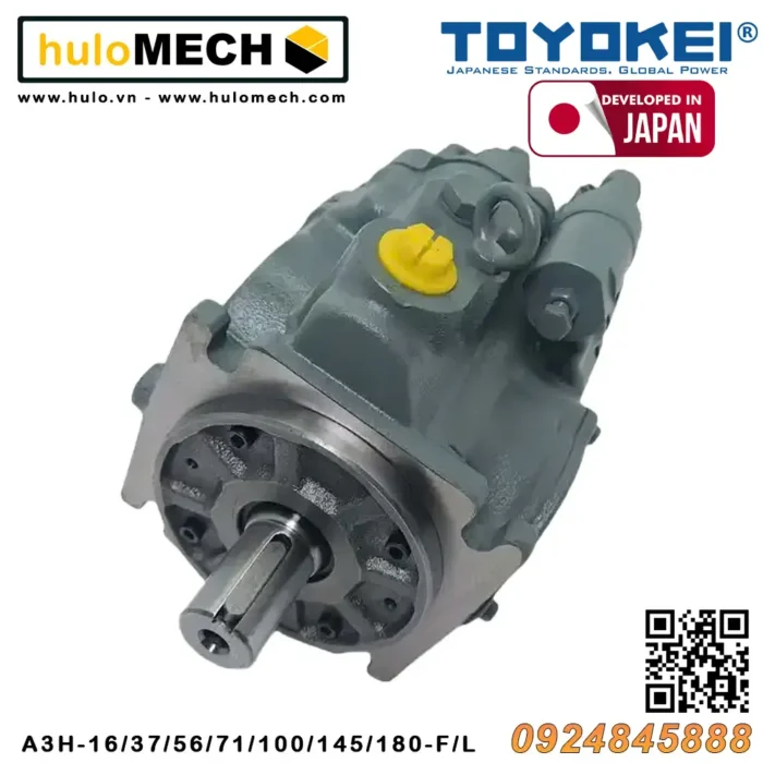 Bơm thủy lực piston bù áp TOYOKEI A3H series | A3H16/37/56/71/100/145/180