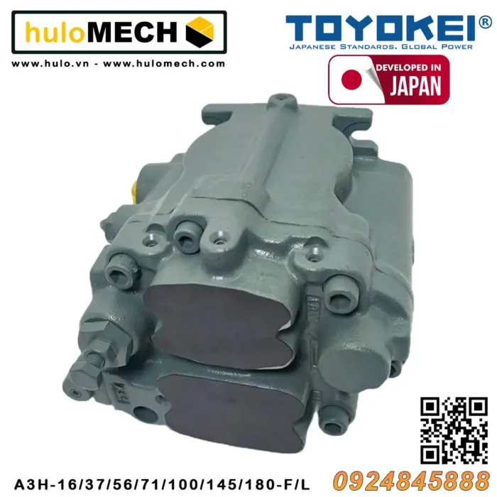 Bơm thủy lực piston bù áp TOYOKEI A3H series | A3H16/37/56/71/100/145/180