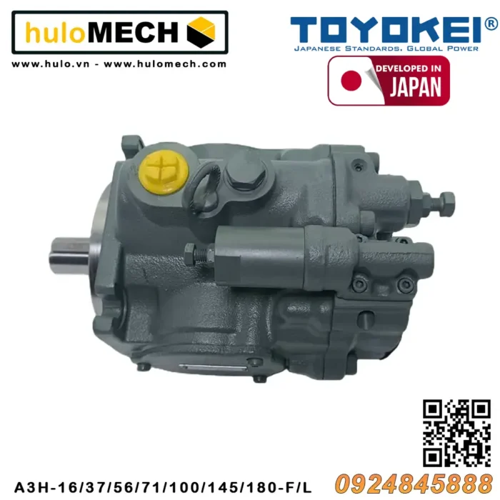 Bơm thủy lực piston bù áp TOYOKEI A3H series | A3H16/37/56/71/100/145/180