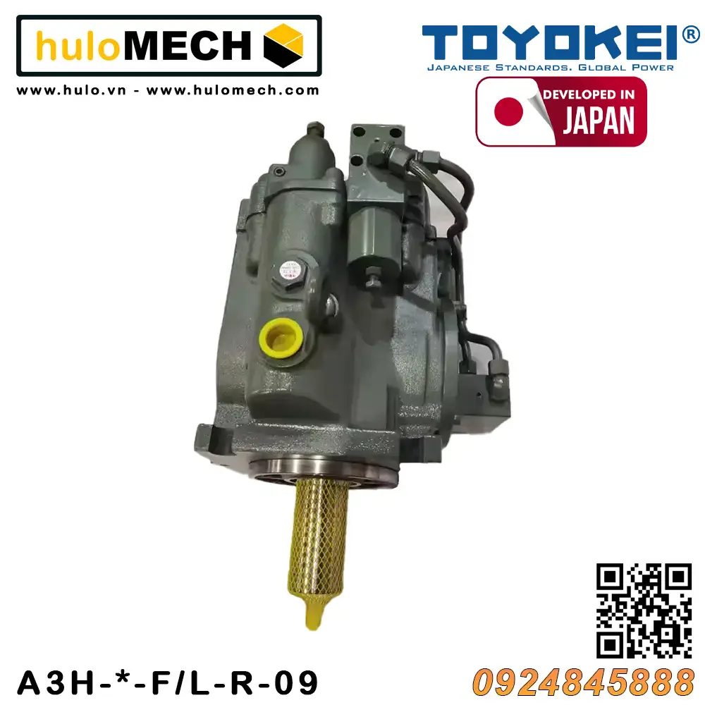 Bơm thủy lực piston cảm biến tải TOYOKEI A3H series | A3H16/37/56/71/100/145/180