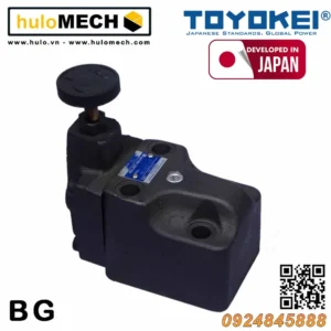 Thủy lực huloMECH - Nhà sản xuất xi lanh thủy lực hàng đầu Việt Nam 13 Van chỉnh áp TOYOKEI BG-03/06/10