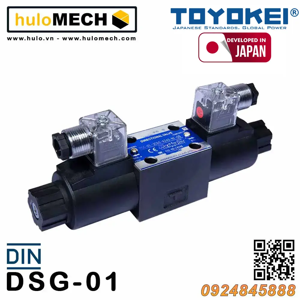 Van điều khiển điện từ TOYOKEI DSG-01