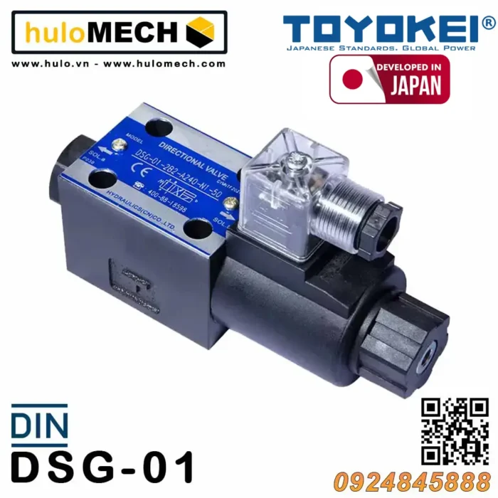 Van điều khiển điện từ TOYOKEI DSG-01