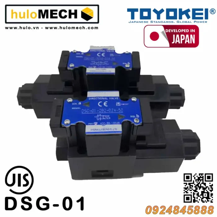 Van phân phối điện từ TOYOKEI DSG-01-3C2/3C3/3C4/2B3B/2B2/2B3/3C6