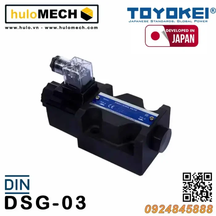 Van điều khiển điện từ TOYOKEI DSG-03