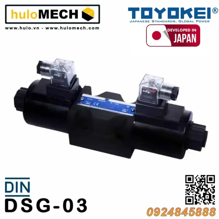 Van điều khiển điện từ TOYOKEI DSG-03