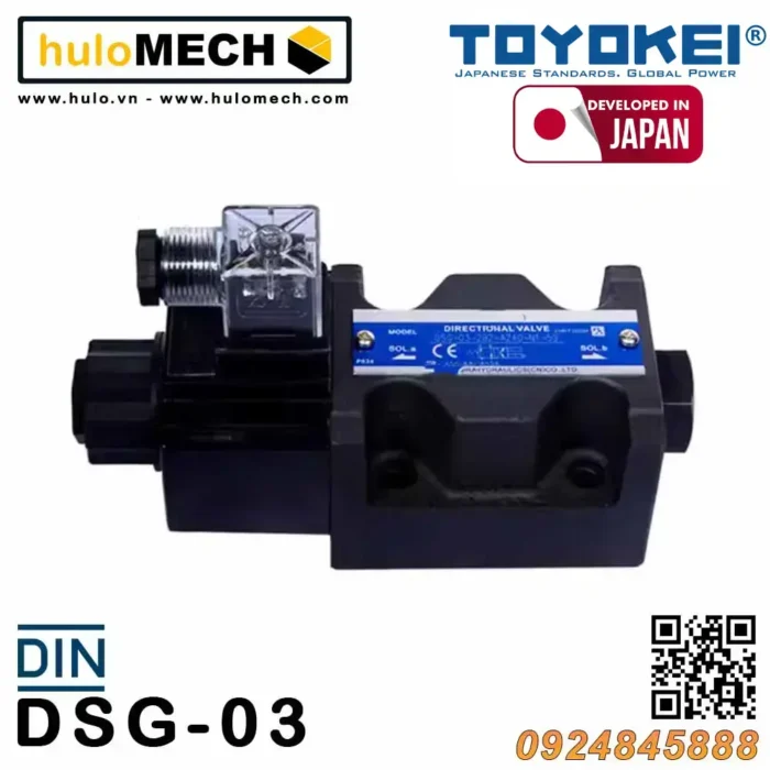 Van điều khiển điện từ TOYOKEI DSG-03
