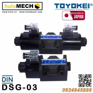 Thủy lực huloMECH - Nhà sản xuất xi lanh thủy lực hàng đầu Việt Nam 11 Van điều khiển điện từ TOYOKEI DSG-03