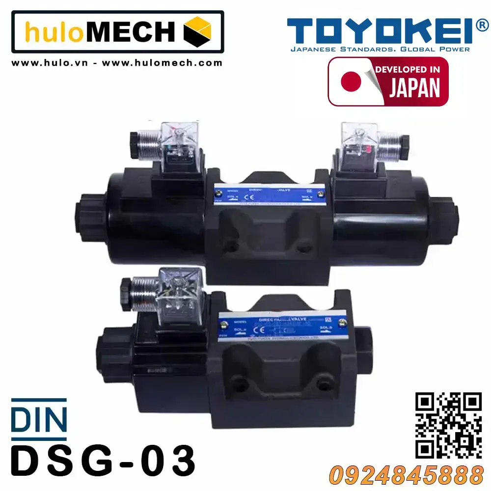 Van điều khiển điện từ TOYOKEI DSG-03
