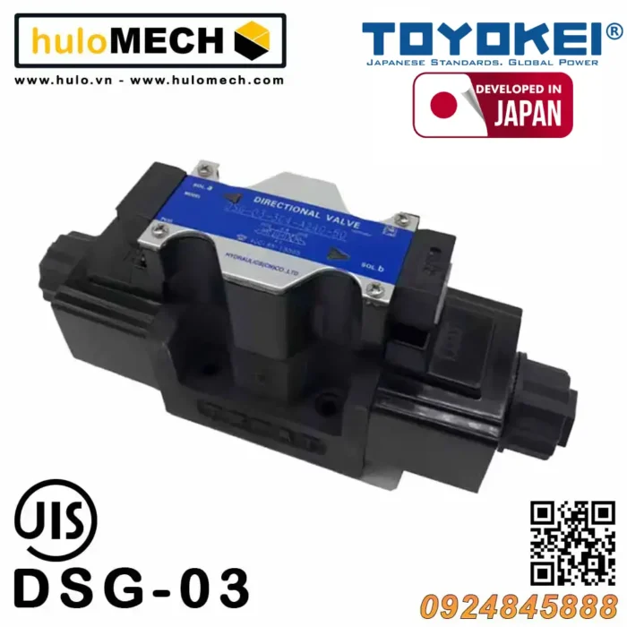 Van phân phối điện từ TOYOKEI DSG-03-3C2/3C3/3C4/2B2/2B3B/3C12/3C60