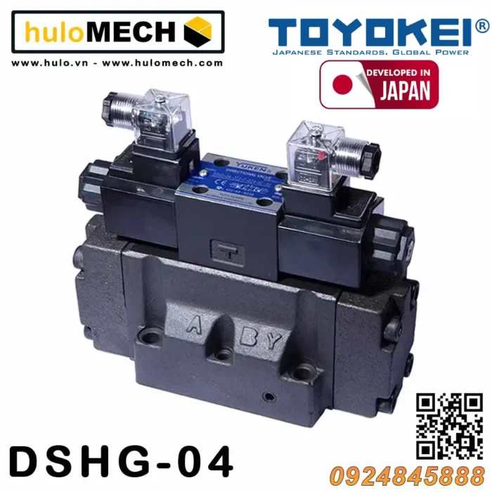 Van phân phối điện từ TOYOKEI DSHG-04-3C2/3C60/3C4/3C3-T-D24/A240