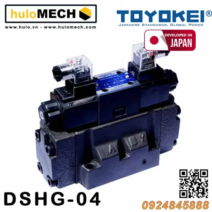 Van phân phối điện từ TOYOKEI DSHG-04-3C2/3C60/3C4/3C3-T-D24/A240