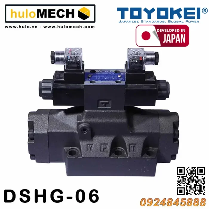 Van phân phối điện từ TOYOKEI DSHG-06-3C2/3C60/3C4/3C3-T-D24/A240