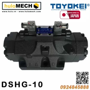 Thủy lực huloMECH - Nhà sản xuất xi lanh thủy lực hàng đầu Việt Nam 10 Van phân phối điện từ TOYOKEI DSHG-10-3C2/3C60/3C4/3C3-T-D24/A240