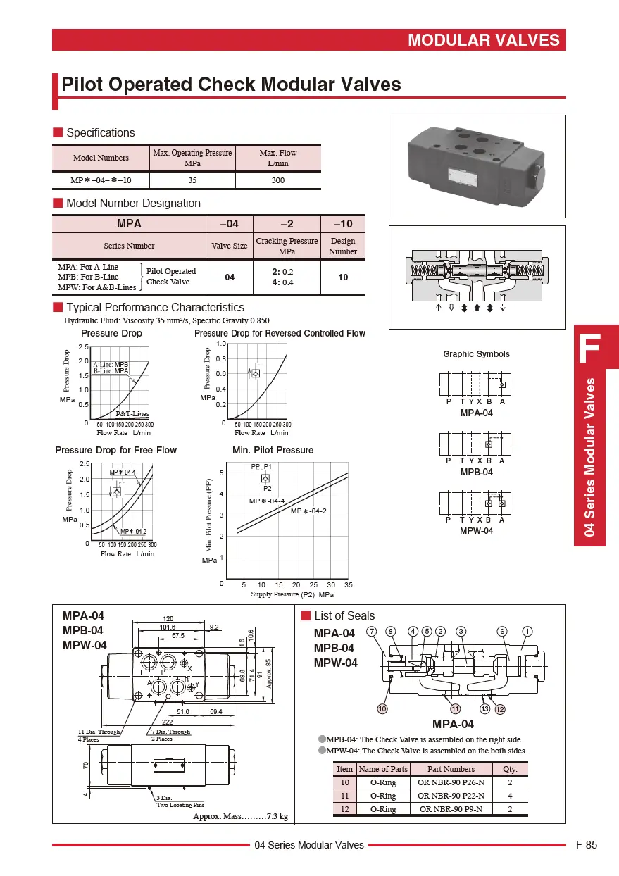 Van chống lún module TOYOKEI MPW-04