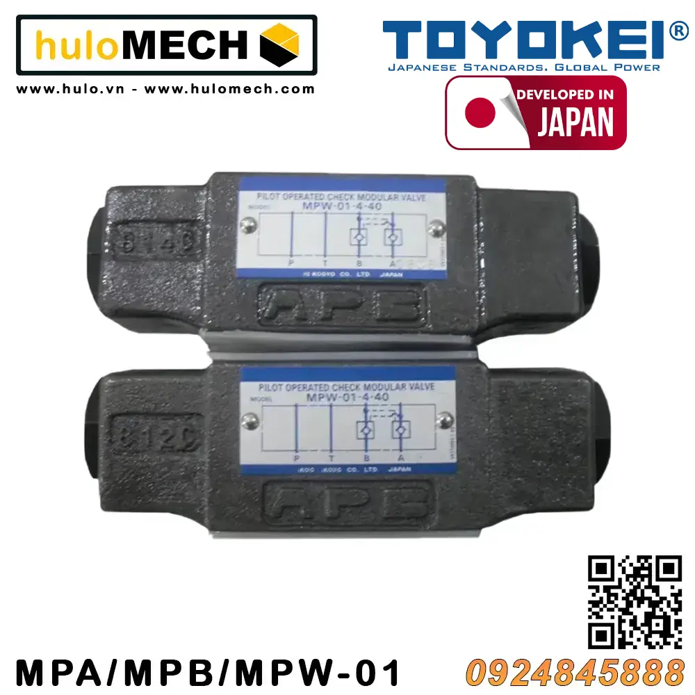 Van chống lún module TOYOKEI MPW-01/MPA-01/MPB-01