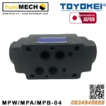 Van chống lún module TOYOKEI MPW-04/MPA-04/MPB-04