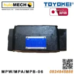 Van chống lún module TOYOKEI MPW-06/MPA-06/MPB-06