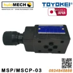 Van tiết lưu module TOYOKEI MSP-03, MSCP-03