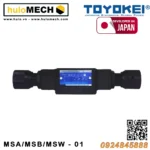 Van tiết lưu một chiều module TOYOKEI MSA/MSB/MSW - 01