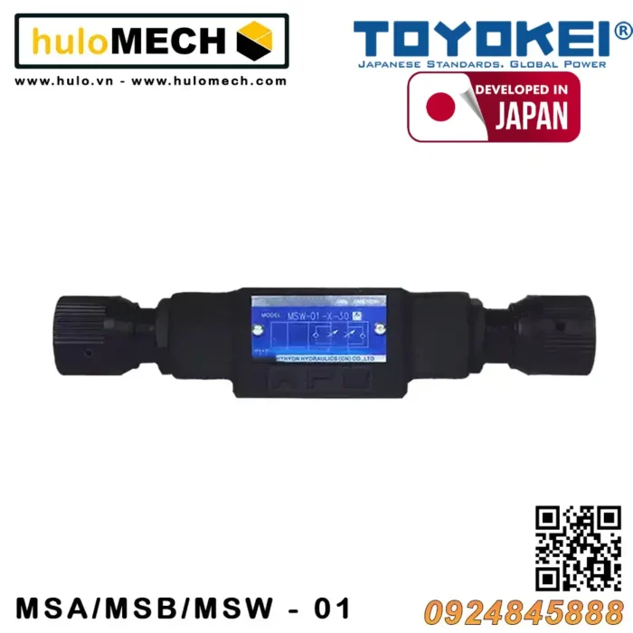 Van tiết lưu một chiều module TOYOKEI MSA/MSB/MSW - 01