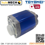 Bơm thuỷ lực bánh răng TOYOKEI CBK-F 0.8/1.6/2.1/2.6/3.2/4.2/5.8/8