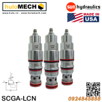 Van cân bằng áp suất cartridge SUN Hydraulic SCGA - LWN/LCN/LBN/LEN/LAN