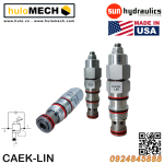 Van cân bằng áp suất cartridge SUN Hydraulics CAEK - LHN