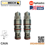 Van cân bằng áp suất cartridge SUN Hydraulics CAIA - LHN/LIN