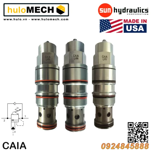 Van cân bằng áp suất cartridge SUN Hydraulics CAIA - LHN/LIN