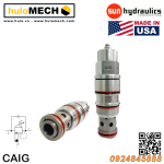 Van cân bằng áp suất cartridge SUN Hydraulics CAIG - LGN/LFN/LGV