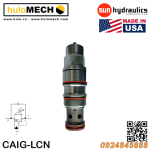 Van cân bằng áp suất cartridge SUN Hydraulics CAIG - LGN/LFN/LGV