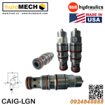 Van cân bằng áp suất cartridge SUN Hydraulics CAIG - LGN/LFN/LGV