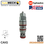 Van cân bằng áp suất cartridge SUN Hydraulics CAIG - LGN/LFN/LGV