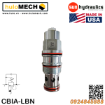 Van cân bằng áp suất cartridge SUN Hydraulics CBIA - LBN/LHN/LAN/LIN