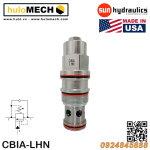 Van cân bằng áp suất cartridge SUN Hydraulics CBIA - LBN/LHN/LAN/LIN