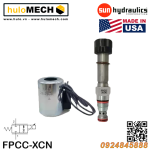 Van cân bằng áp suất cartridge SUN Hydraulics FPCC - XCN/XDN/MCN/MDN