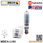 Van cân bằng áp suất cartridge SUN Hydraulics MBEA - LHN/LJN