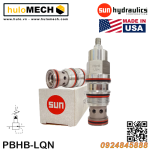 Van cân bằng áp suất cartridge SUN Hydraulics PBHB - LAN/LCN/LBN/LWN/LDN/LEN/LNN/LQN/LKN/8DN/8WN