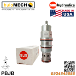 Van cân bằng áp suất cartridge SUN Hydraulics PBJB - LAN/LWN/LBN/LCN/LHN/LEN/LNN/LQN