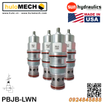 Van cân bằng áp suất cartridge SUN Hydraulics PBJB - LAN/LWN/LBN/LCN/LHN/LEN/LNN/LQN