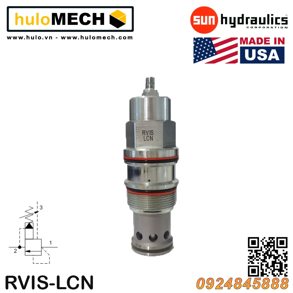 Van cân bằng áp suất cartridge SUN Hydraulics