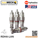 Van cân bằng áp suất cartridge SUN Hydraulics RDHA - LAN/LWN/LBN/LCN/LSN/LEN/LDN