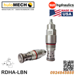 Van cân bằng áp suất cartridge SUN Hydraulics RDHA - LAN/LWN/LBN/LCN/LSN/LEN/LDN